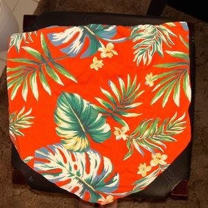 Orange FOREVER 21 crop sleeveless